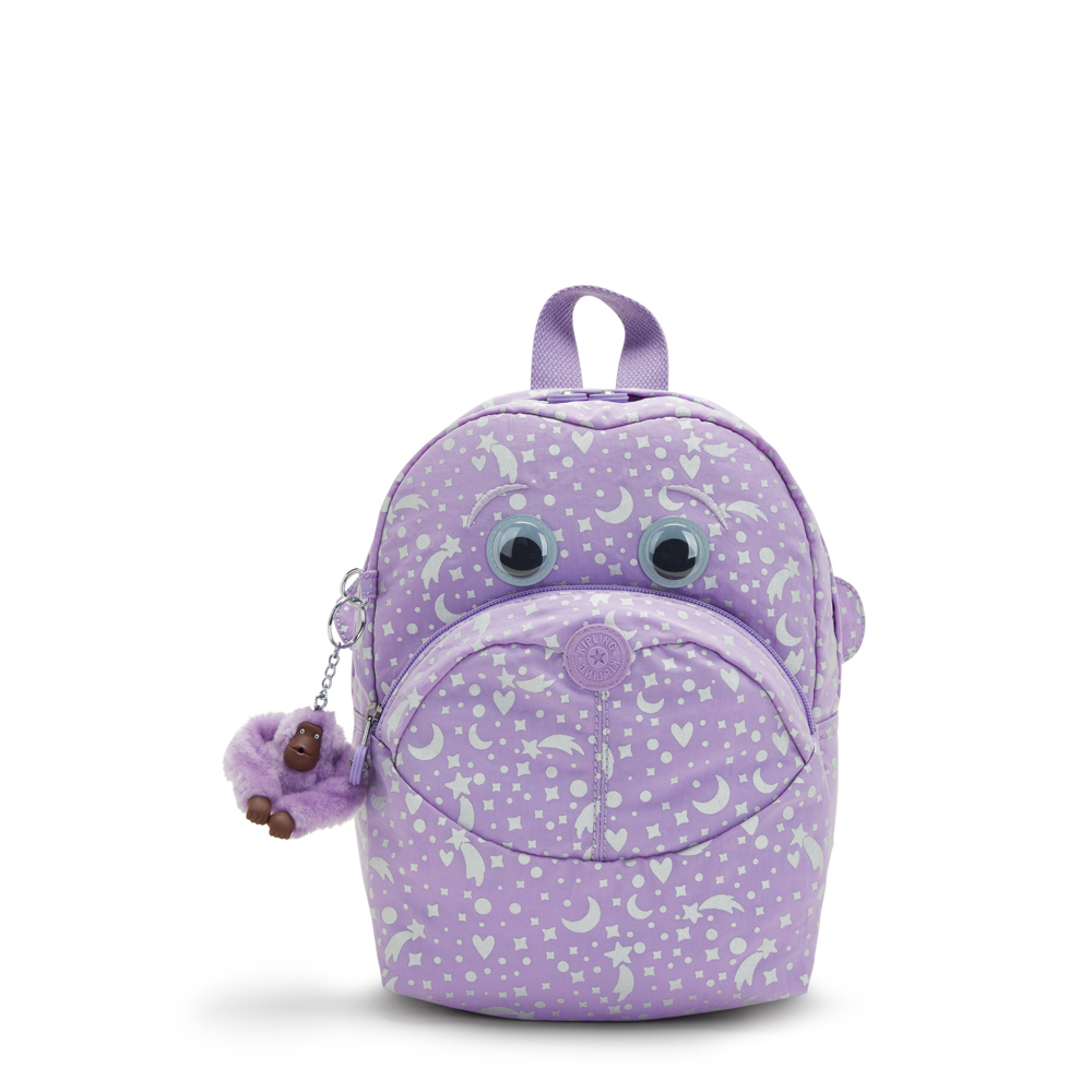 Ripley - MOCHILA NIÑA KIPLING SEOUL PINK LEAVES KI4851_KIQ62